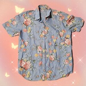 Alfred Dunner Floral Print Women's Shirt